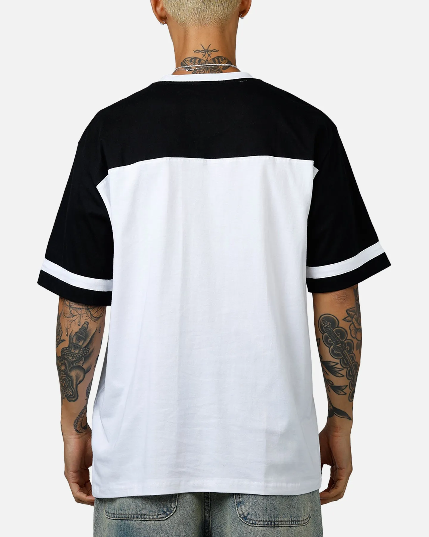 Carre Star Shooter Panelled T-Shirt Black/White sold by Culture Kings product image thumbnail 2
