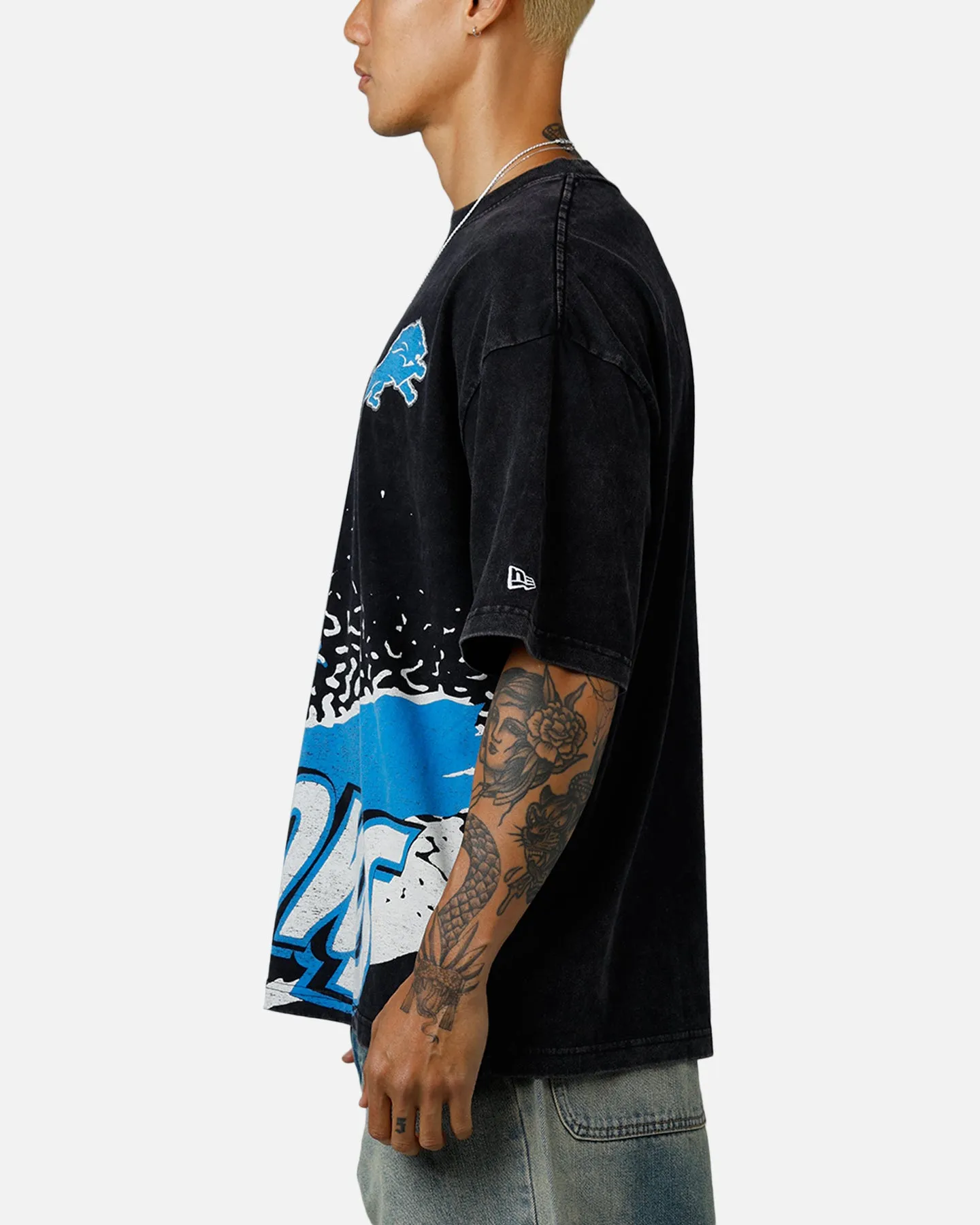 New Era Detroit Lions Sport Class T-Shirt Washed Black sold by Culture Kings product image thumbnail 5