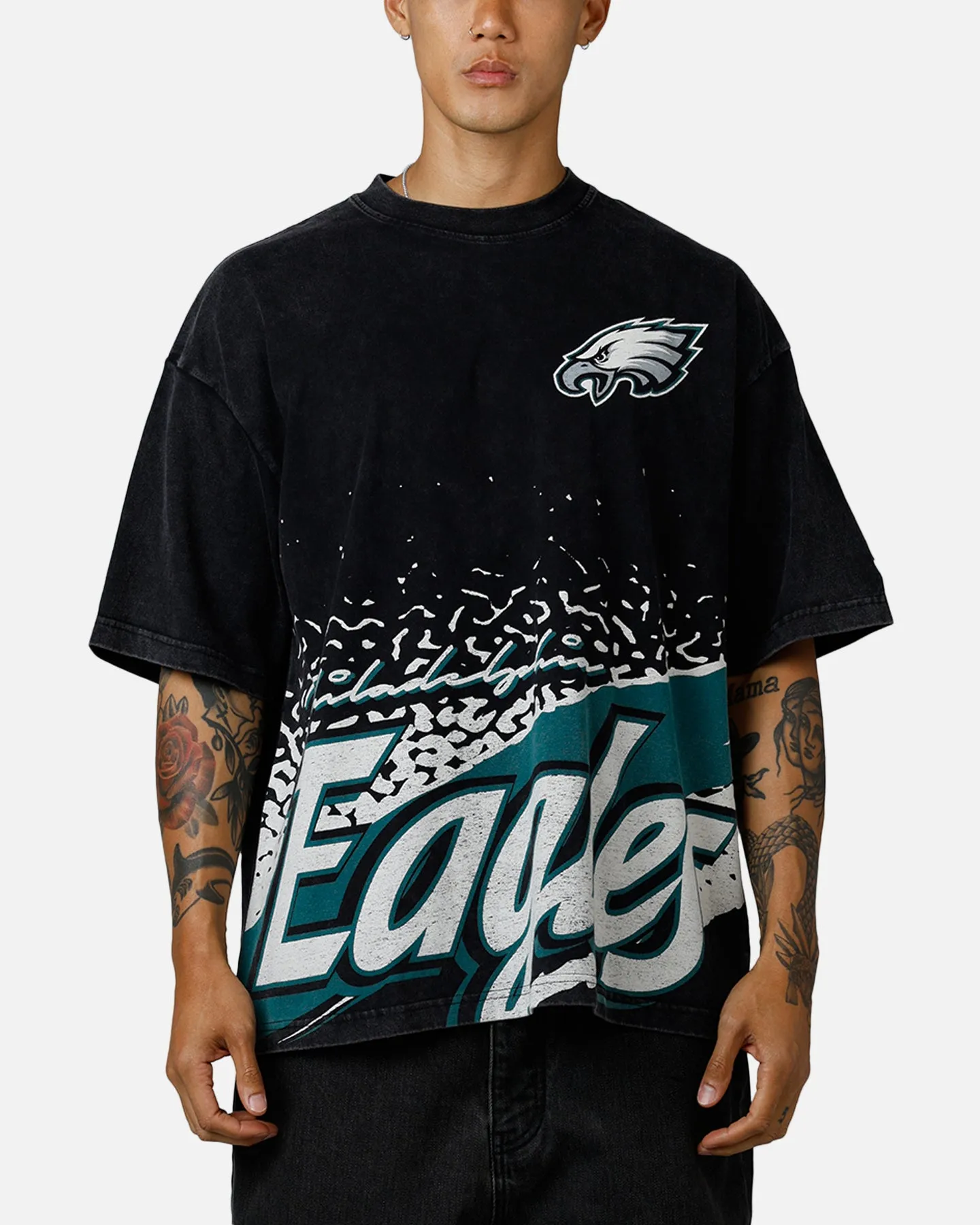 New Era Philadelphia Eagles Sport Class T-Shirt Washed Black sold by Culture Kings
