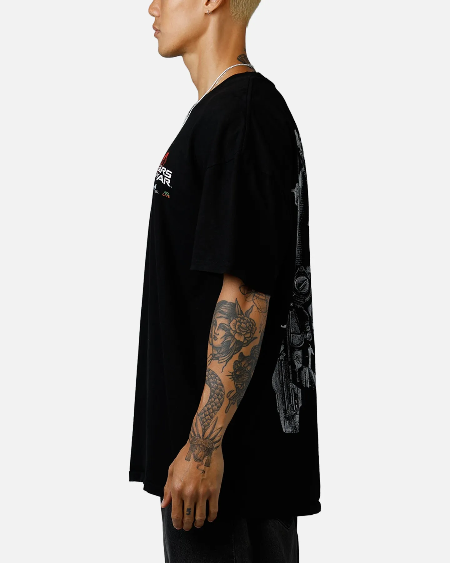 73 Studio X Gears Of War Lancer T-Shirt Black sold by Culture Kings product image thumbnail 5