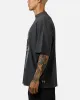 Saint Morta Kingdomcome Boxy T-Shirt Washed Charcoal sold by Culture Kings