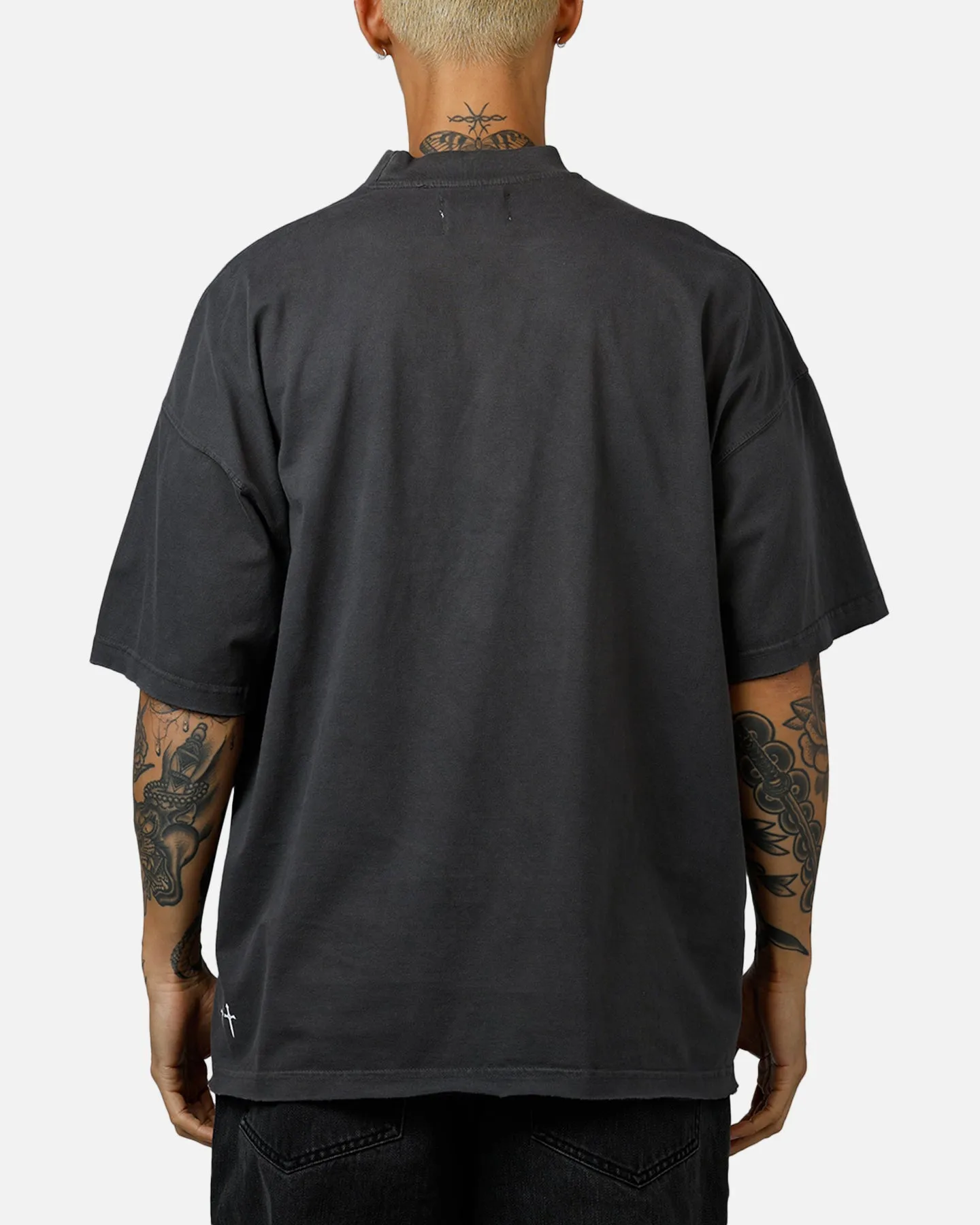 Saint Morta Kingdomcome Boxy T-Shirt Washed Charcoal sold by Culture Kings product image thumbnail 2