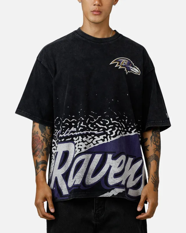 New Era Baltimore Ravens Sport Class T-Shirt Washed Black sold by Culture Kings
