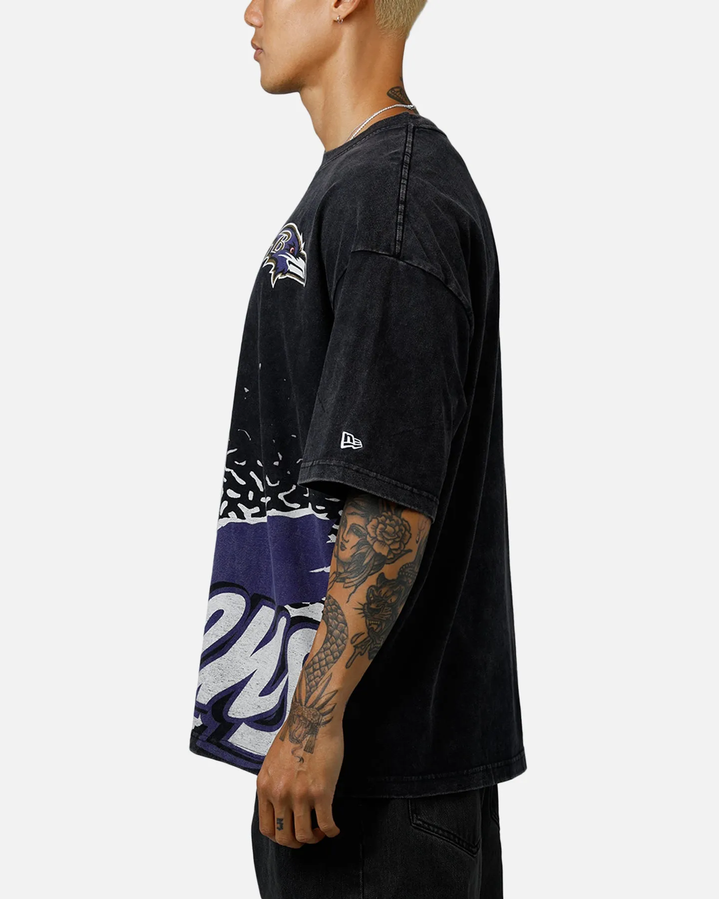 New Era Baltimore Ravens Sport Class T-Shirt Washed Black sold by Culture Kings product image thumbnail 5