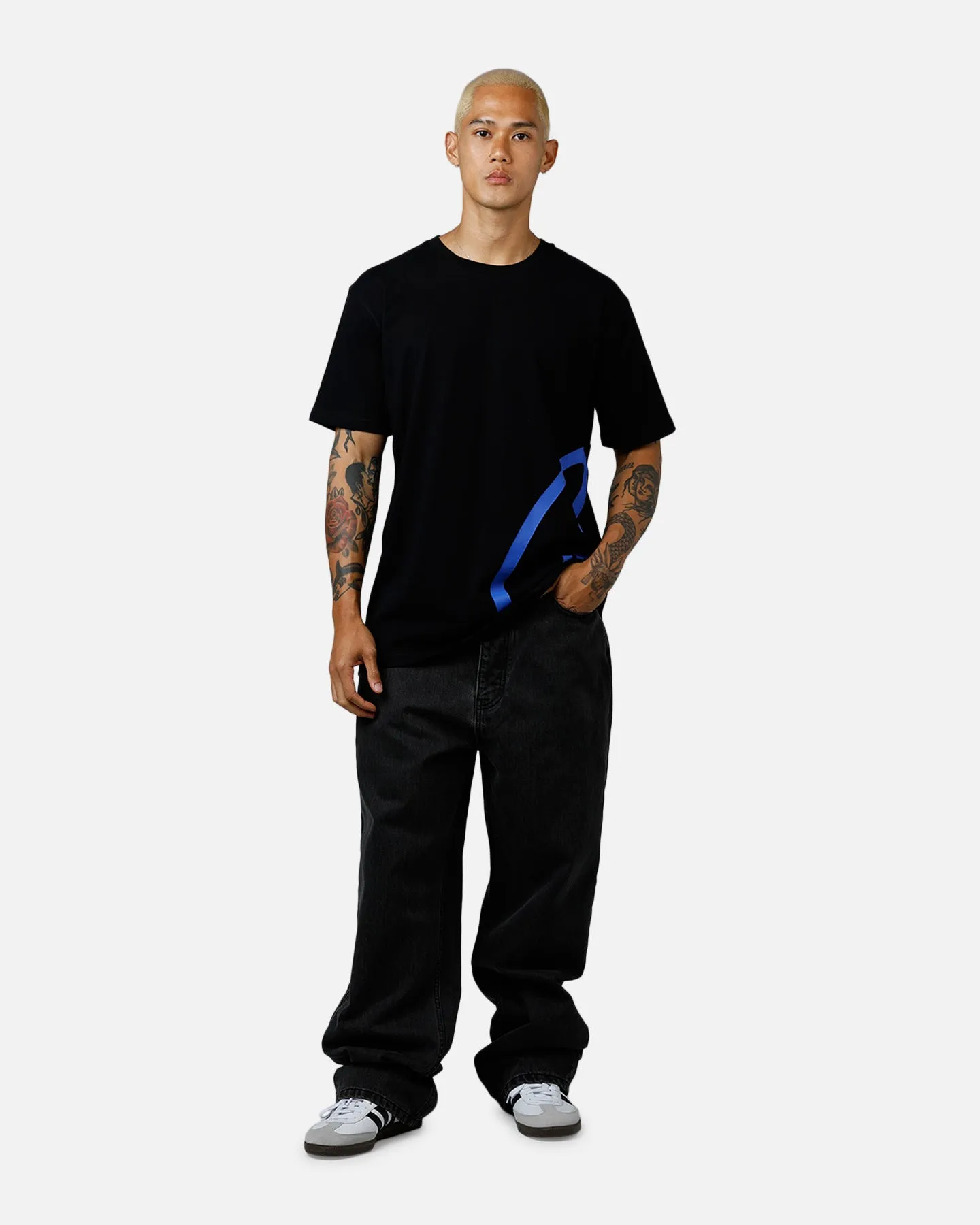 Carre Roadman T-Shirt Black/Blue sold by Culture Kings product image thumbnail 3