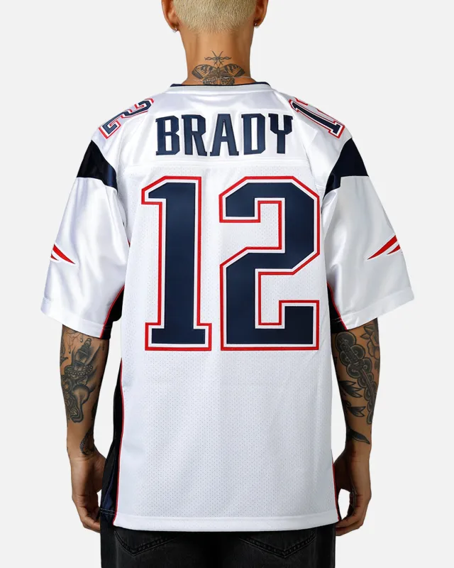 Mitchell & Ness New England Patriots Tom Brady #12 2000 Jersey White sold by Culture Kings