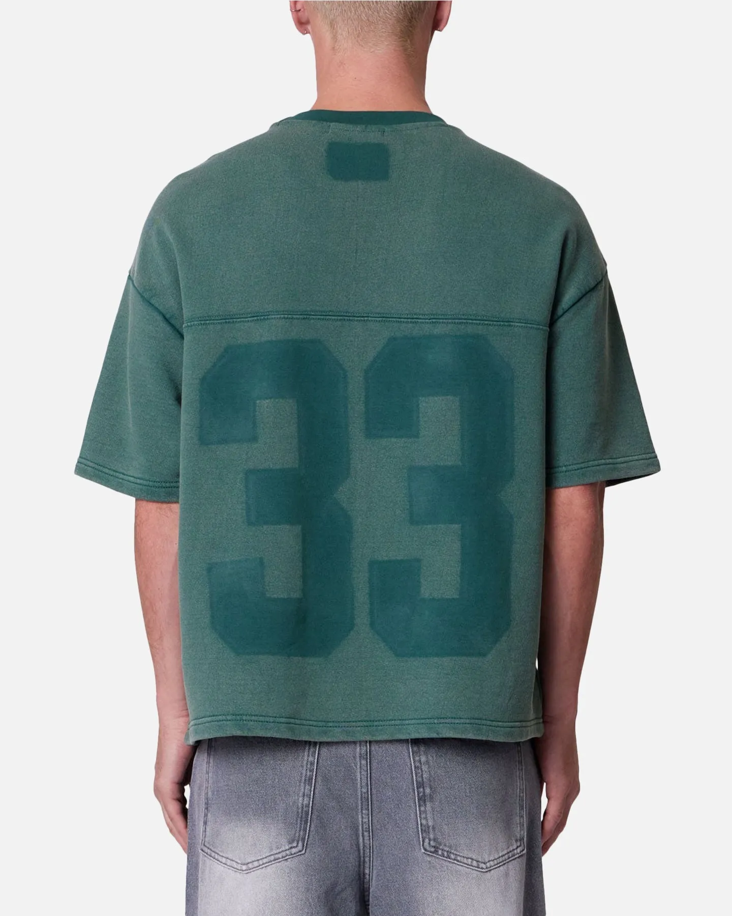 MNML Vintage Raglan Terry Jersey Green sold by Culture Kings product image thumbnail 4