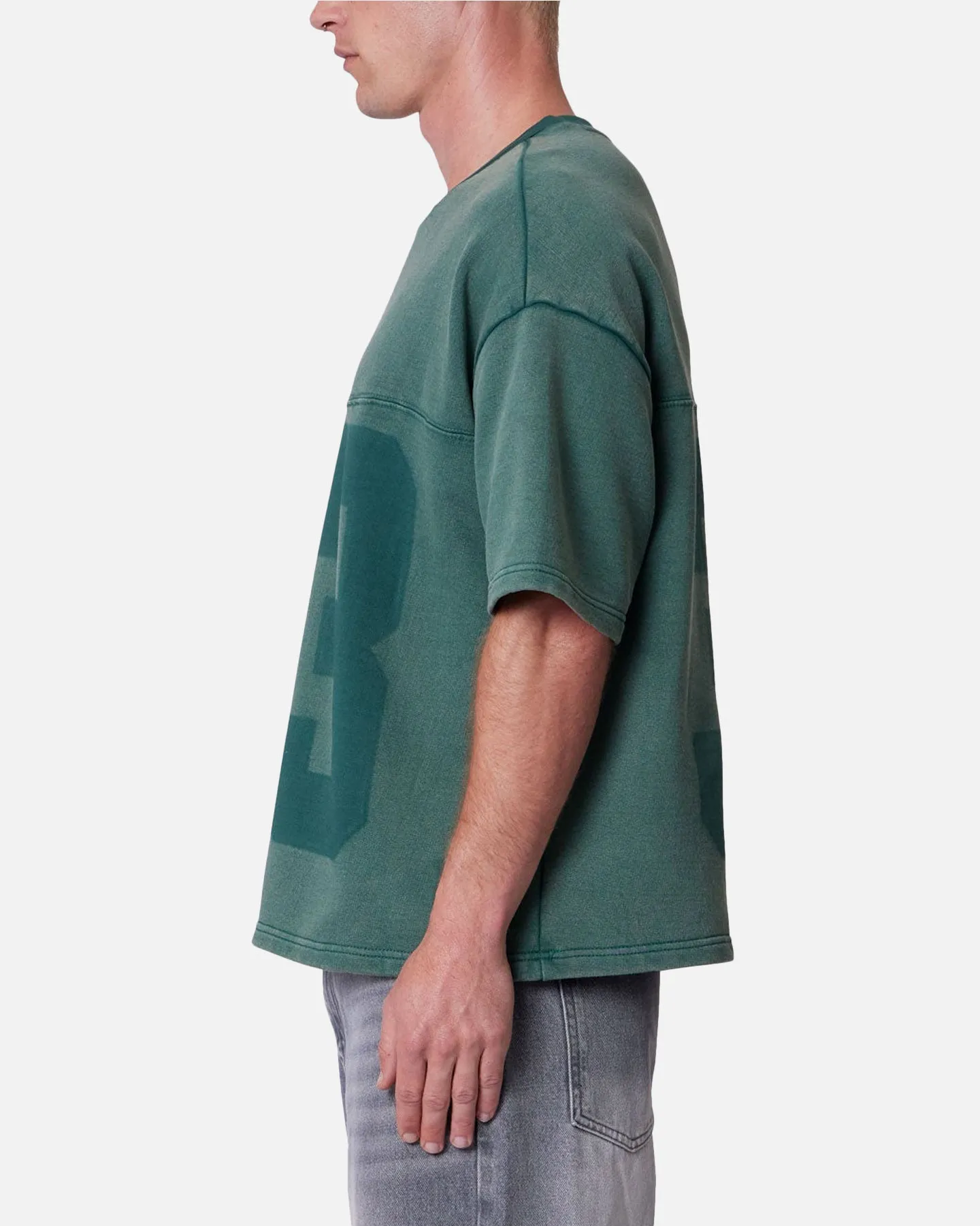 MNML Vintage Raglan Terry Jersey Green sold by Culture Kings product image thumbnail 3
