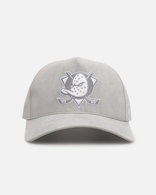 47 Brand Anaheim Ducks 'Ultrasuede' '47 MVP DT Strapback Gray/White sold by Culture Kings