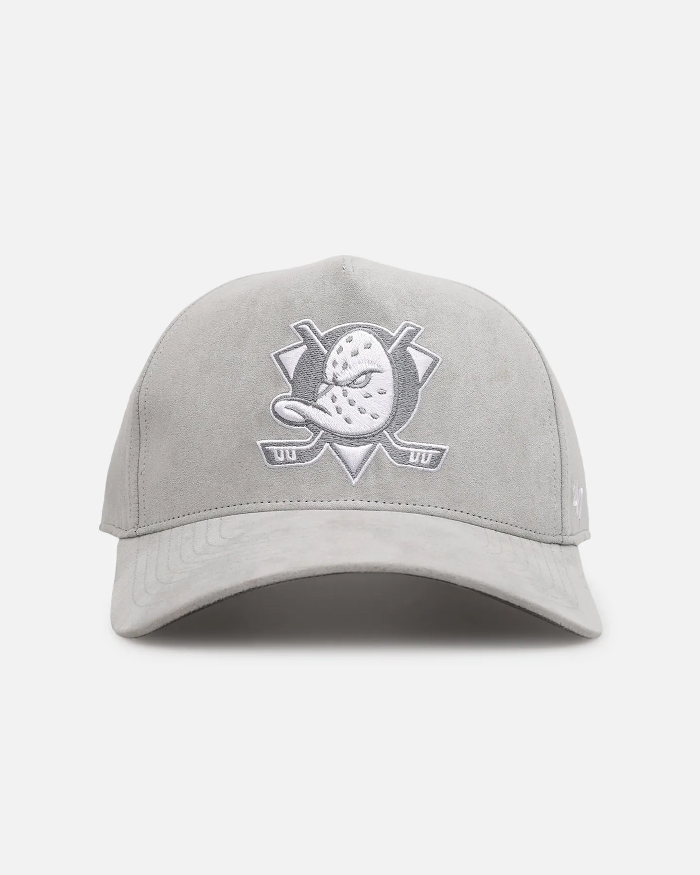 47 Brand Anaheim Ducks 'Ultrasuede' '47 MVP DT Strapback Gray/White sold by Culture Kings