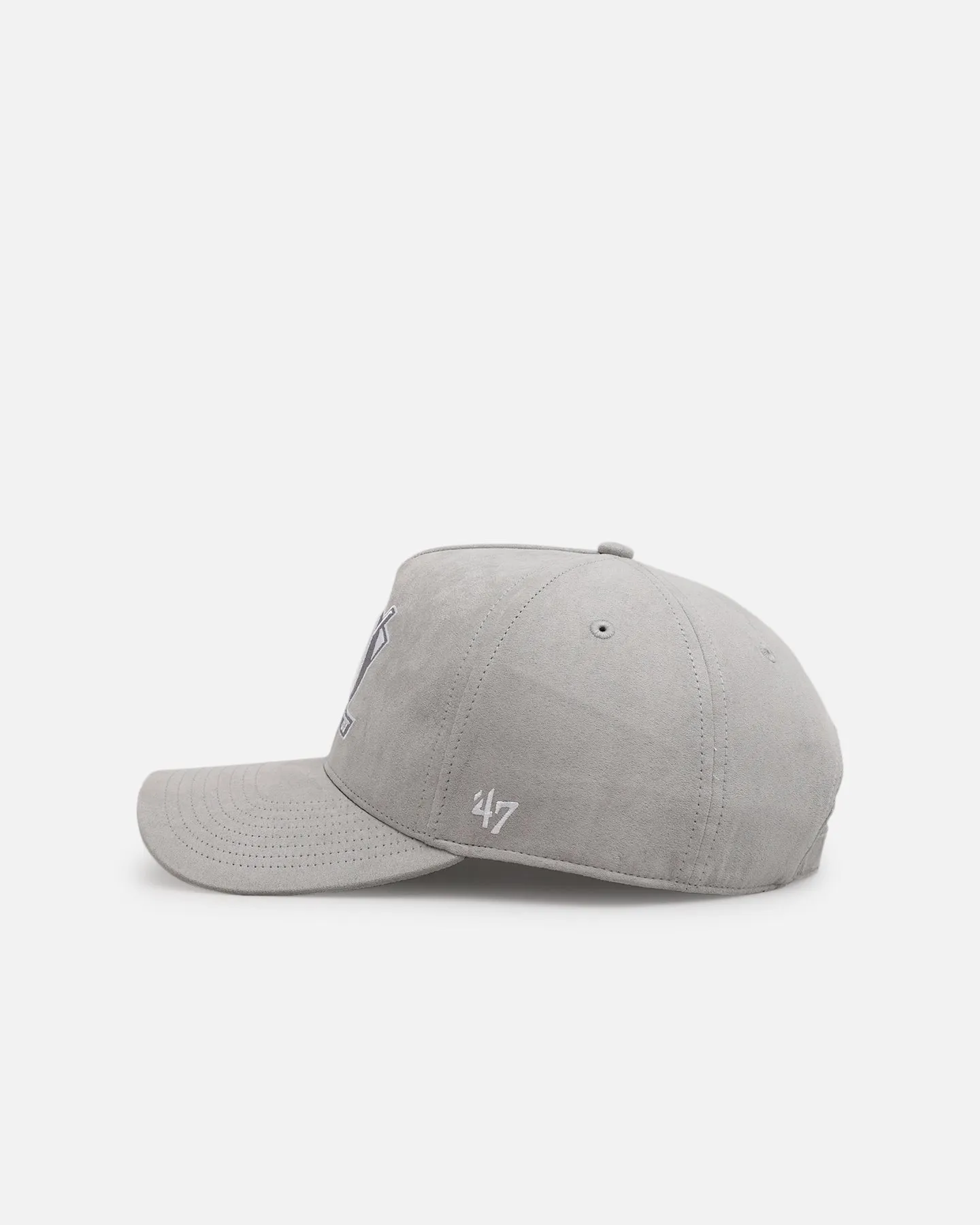 47 Brand Anaheim Ducks 'Ultrasuede' '47 MVP DT Strapback Gray/White sold by Culture Kings product image thumbnail 4
