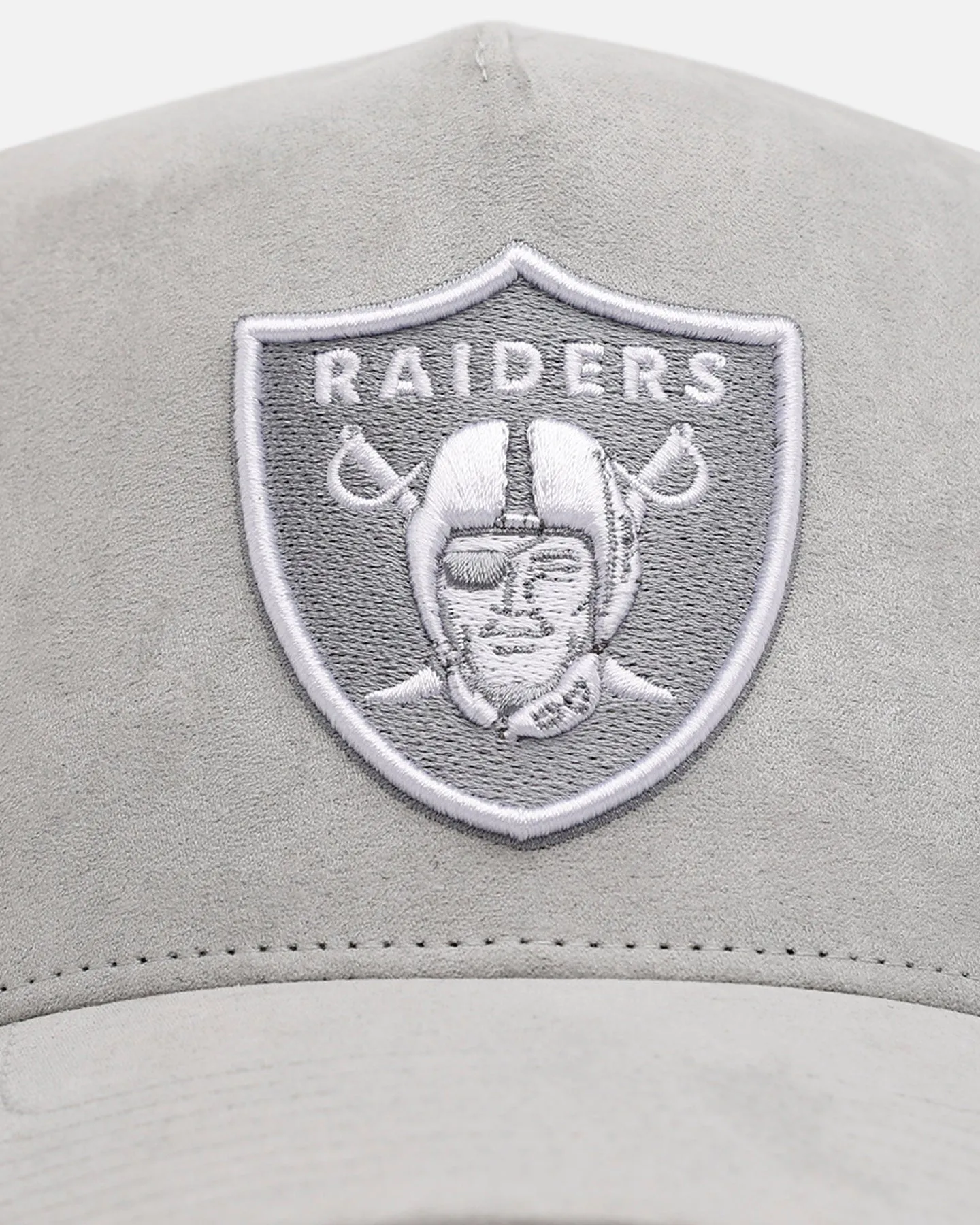47 Brand Las Vegas Raiders 'Ultrasuede' '47 MVP DT Strapback Gray/White sold by Culture Kings product image thumbnail 5