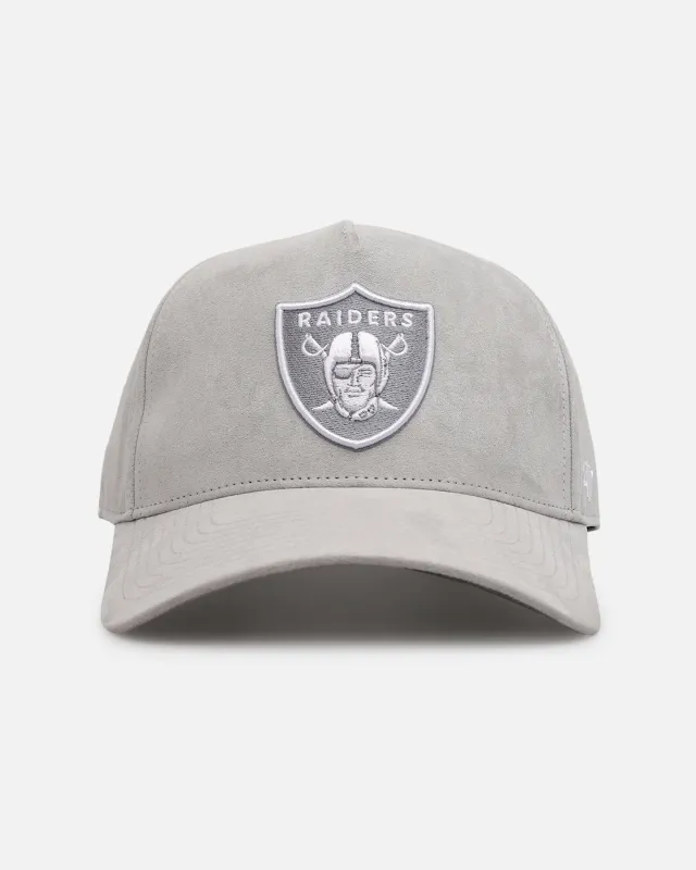 47 Brand Las Vegas Raiders 'Ultrasuede' '47 MVP DT Strapback Gray/White sold by Culture Kings