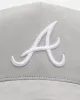 47 Brand Atlanta Braves 'Ultrasuede' '47 MVP DT Strapback Gray/White sold by Culture Kings