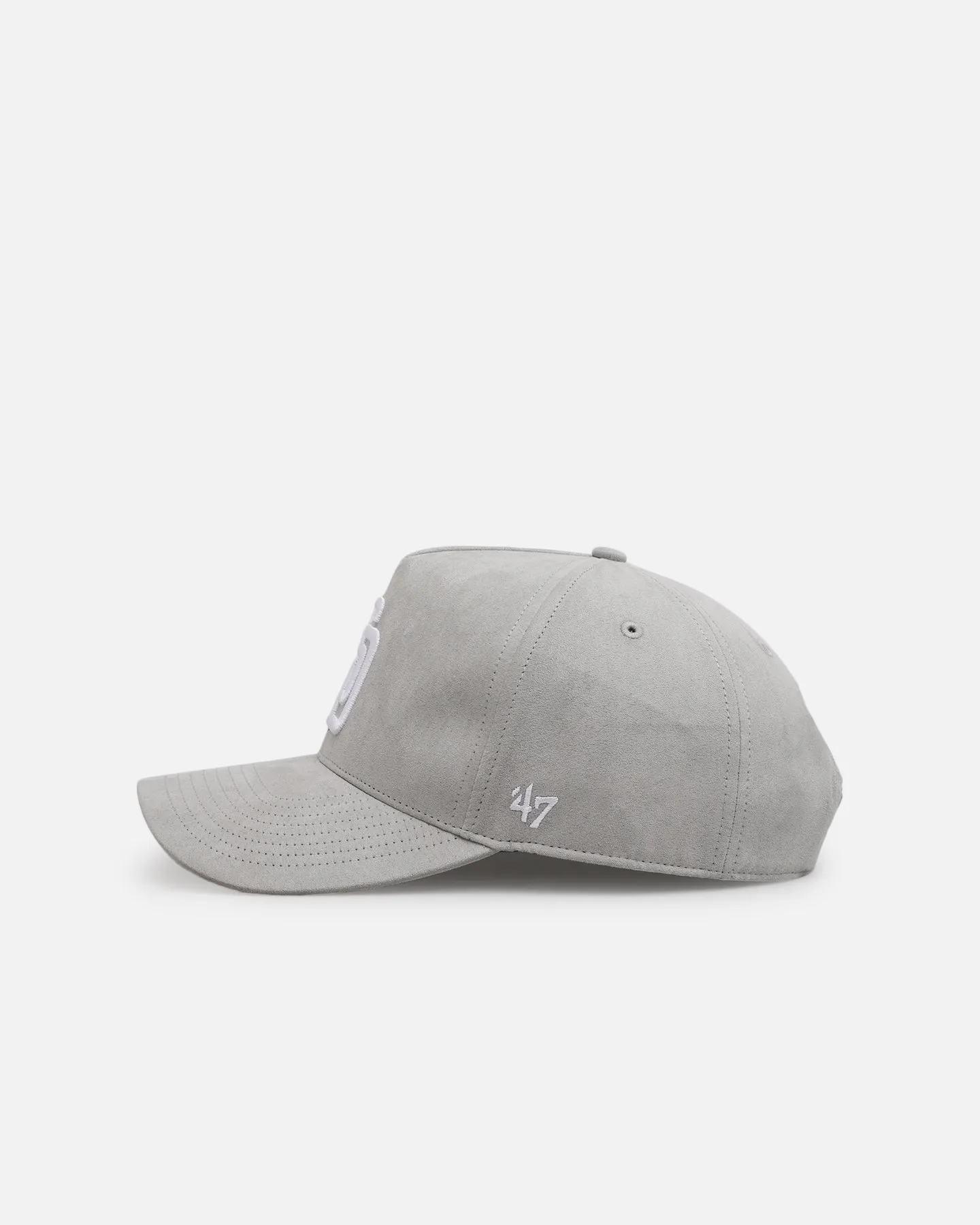 47 Brand San Diego Padres 'Ultrasuede' '47 MVP DT Strapback Gray/White sold by Culture Kings product image thumbnail 4
