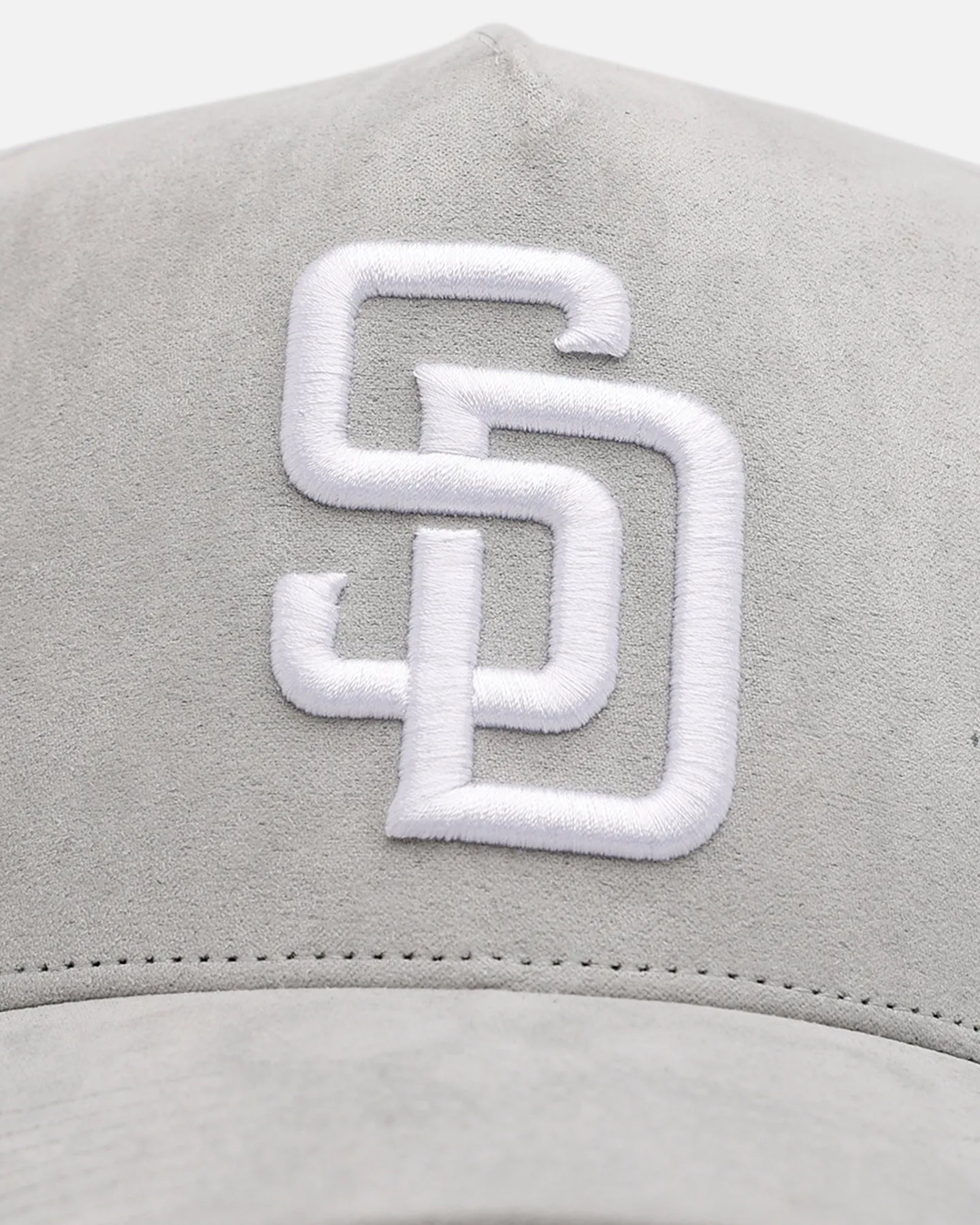 47 Brand San Diego Padres 'Ultrasuede' '47 MVP DT Strapback Gray/White sold by Culture Kings product image thumbnail 5
