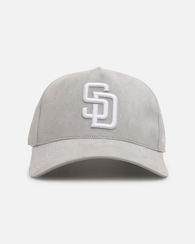 47 Brand San Diego Padres 'Ultrasuede' '47 MVP DT Strapback Gray/White sold by Culture Kings