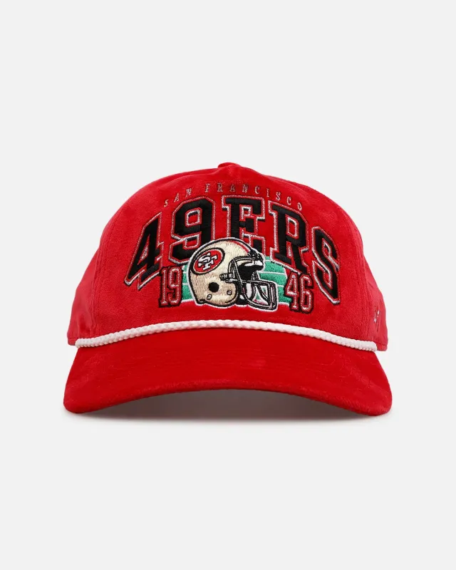 47 Brand San Francisco 49ers 47' Hitch Snapback Red sold by Culture Kings