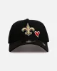 New Era New Orleans Saints 'Team Color Hearts' 9FORTY A-Frame Snapback Official Team Color sold by Culture Kings