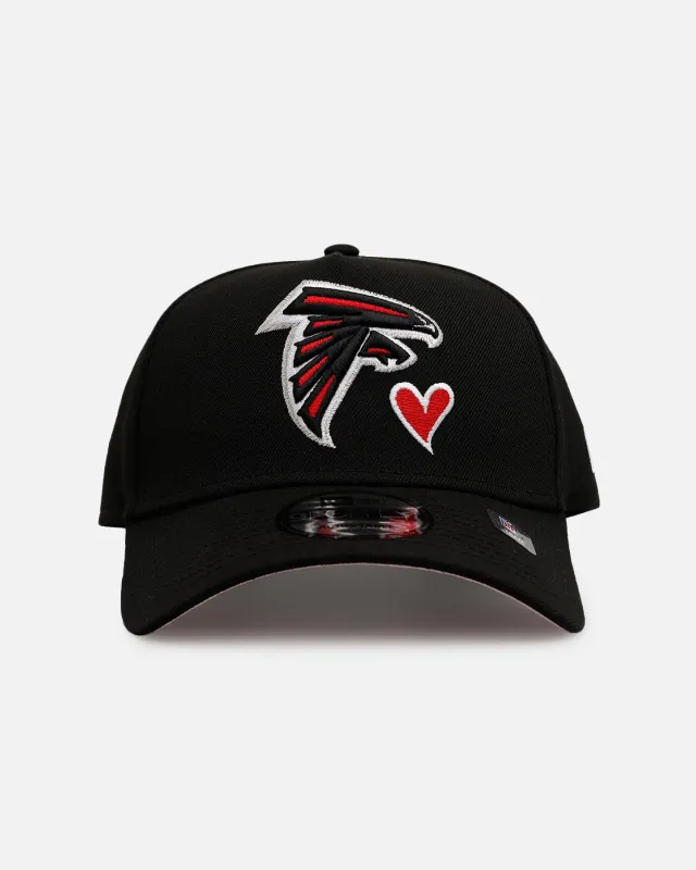 New Era Atlanta Falcons 'Team Color Hearts' 9FORTY A-Frame Snapback Official Team Color sold by Culture Kings