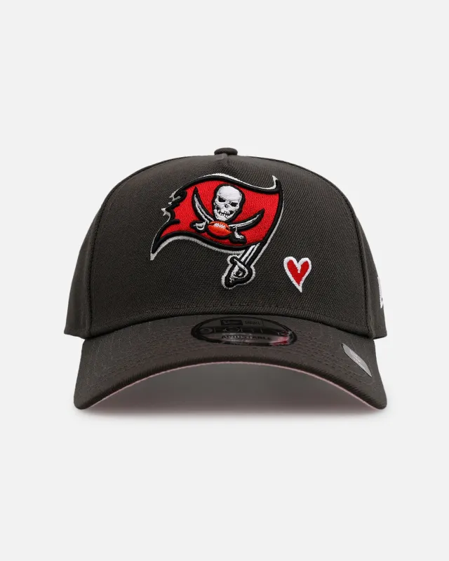 New Era Tampa Bay Buccaneers 'Team Color Hearts' 9FORTY A-Frame Snapback Official Team Color sold by Culture Kings