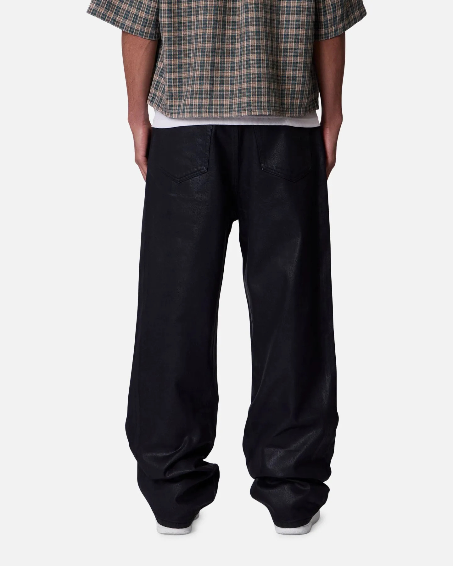 MNML Ultra Baggy Jeans Waxed Black sold by Culture Kings product image thumbnail 4