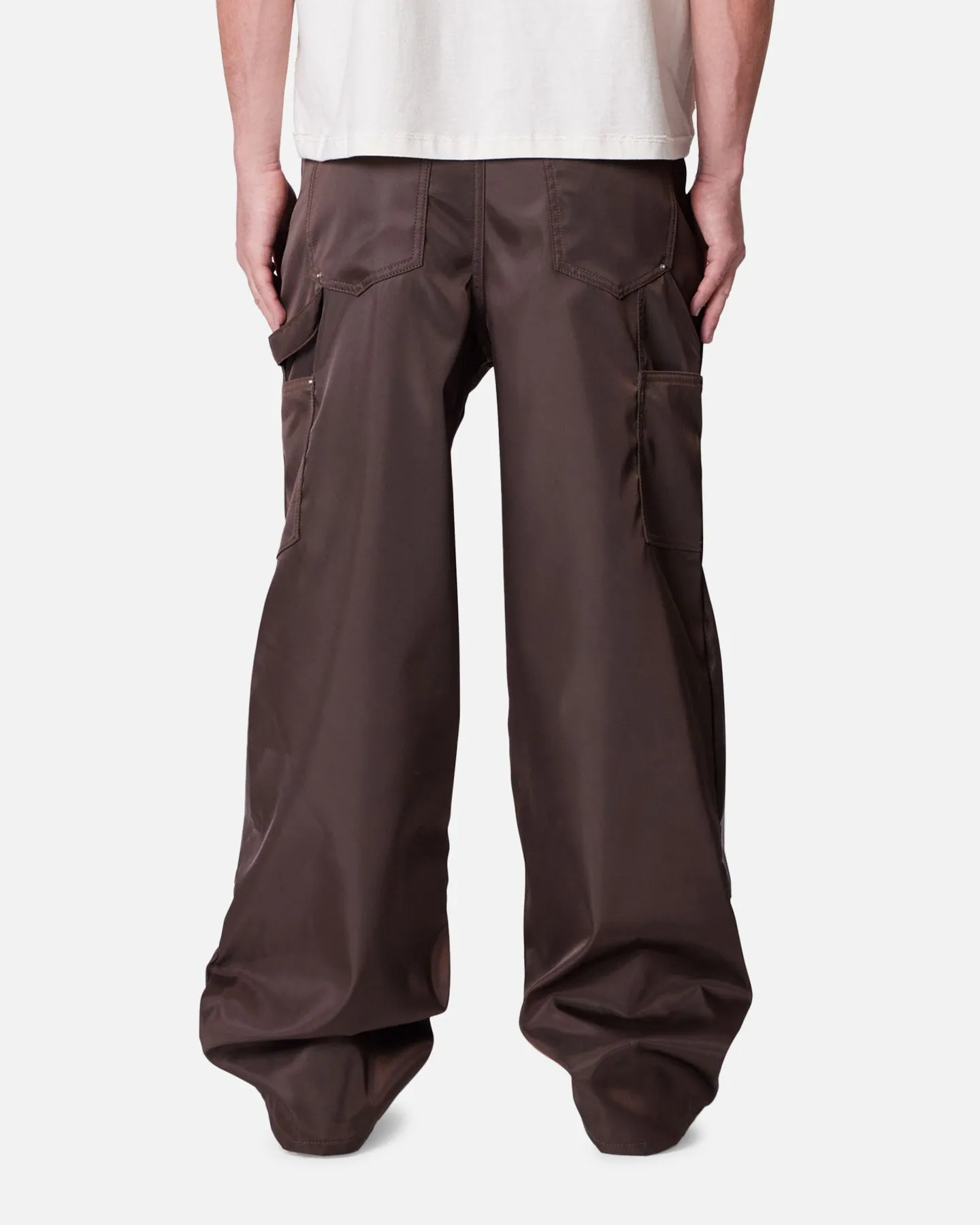 MNML Baggy Nylon Carpenter Pants Brown sold by Culture Kings product image thumbnail 4