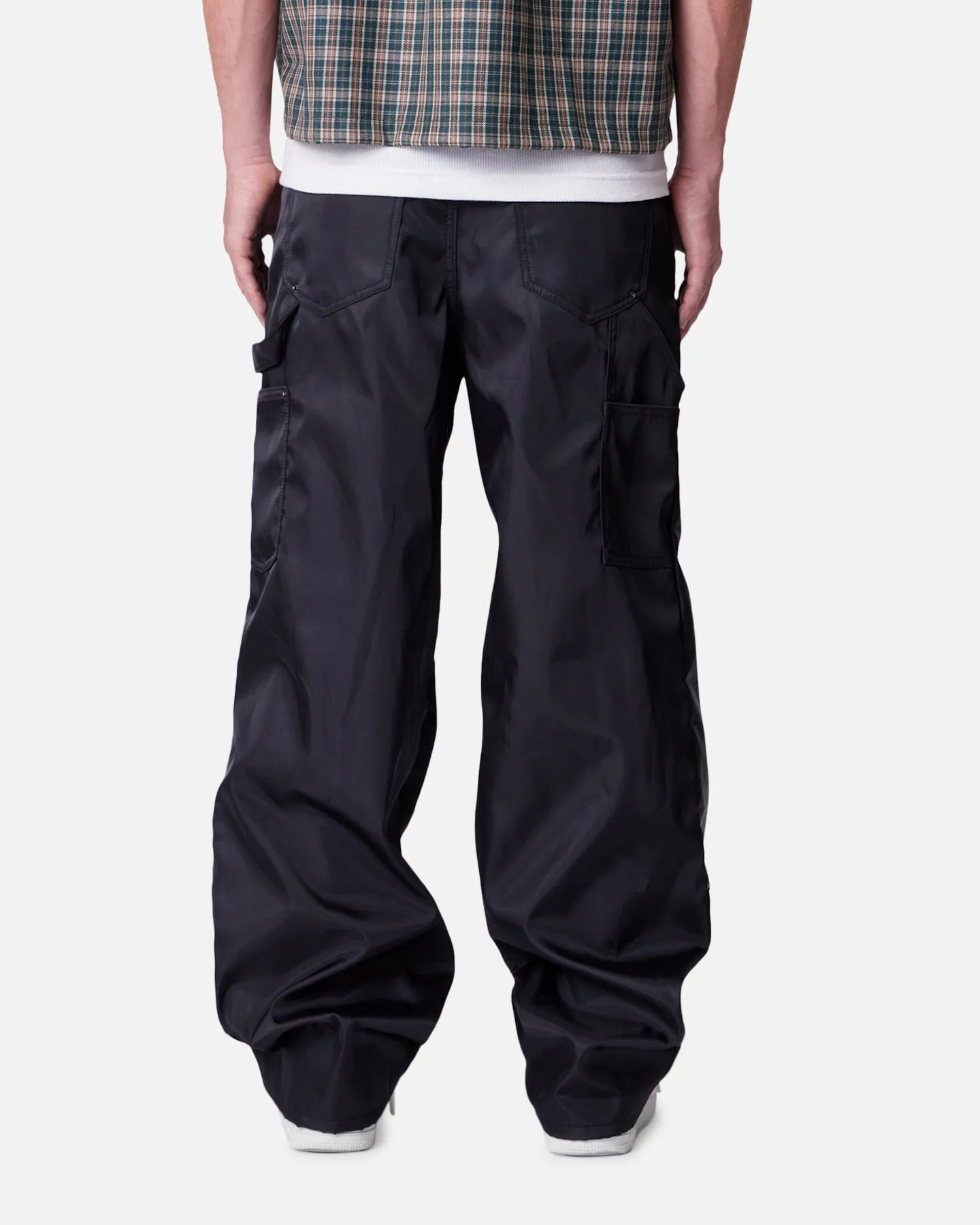 MNML Baggy Nylon Carpenter Pants Black sold by Culture Kings product image thumbnail 4