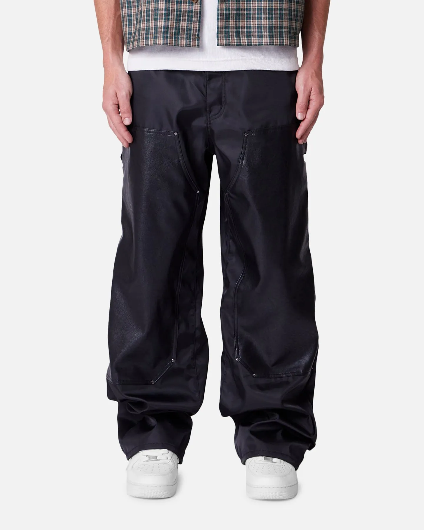 MNML Baggy Nylon Carpenter Pants Black sold by Culture Kings