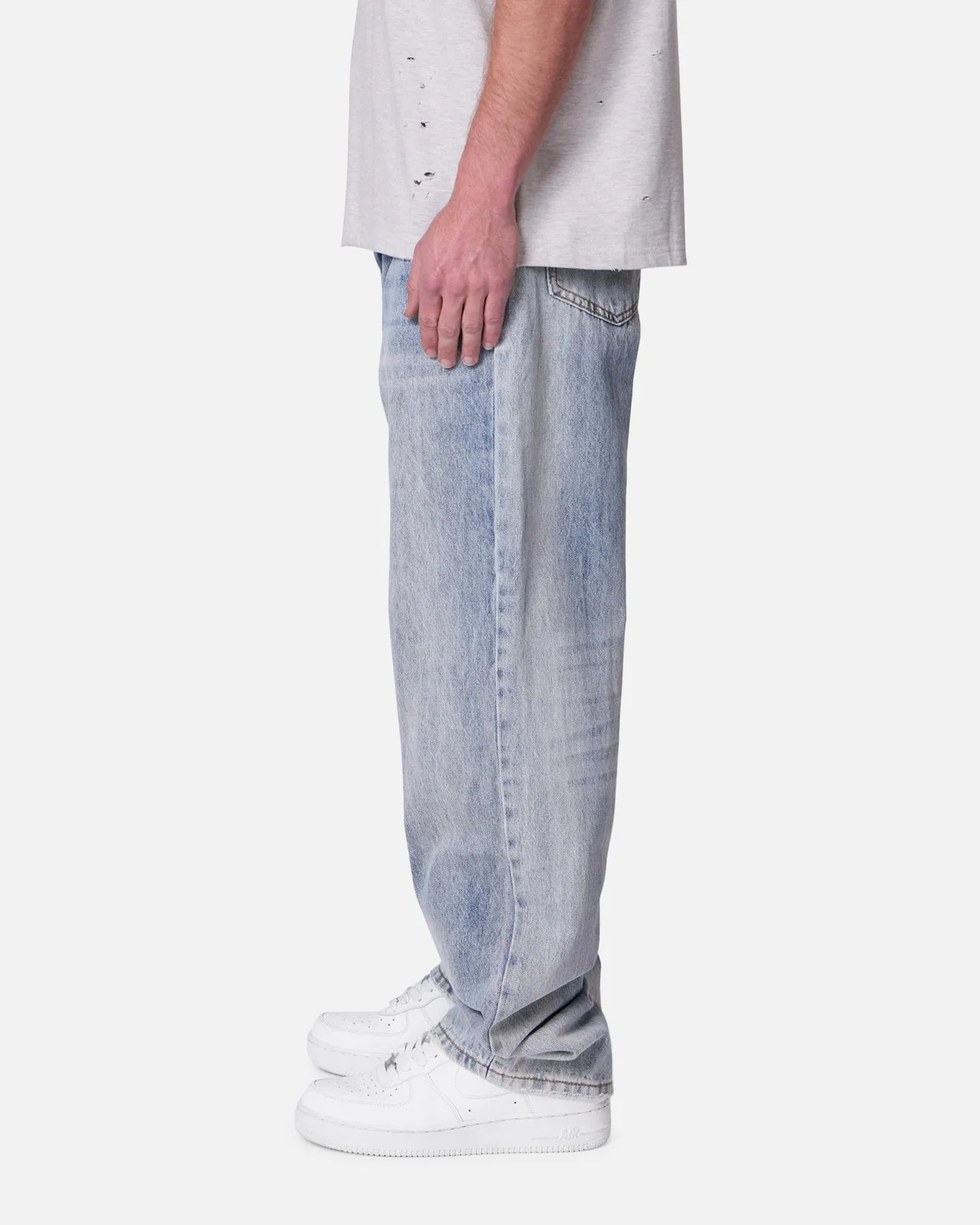 MNML Ultra Baggy Jeans Light Blue sold by Culture Kings product image thumbnail 3