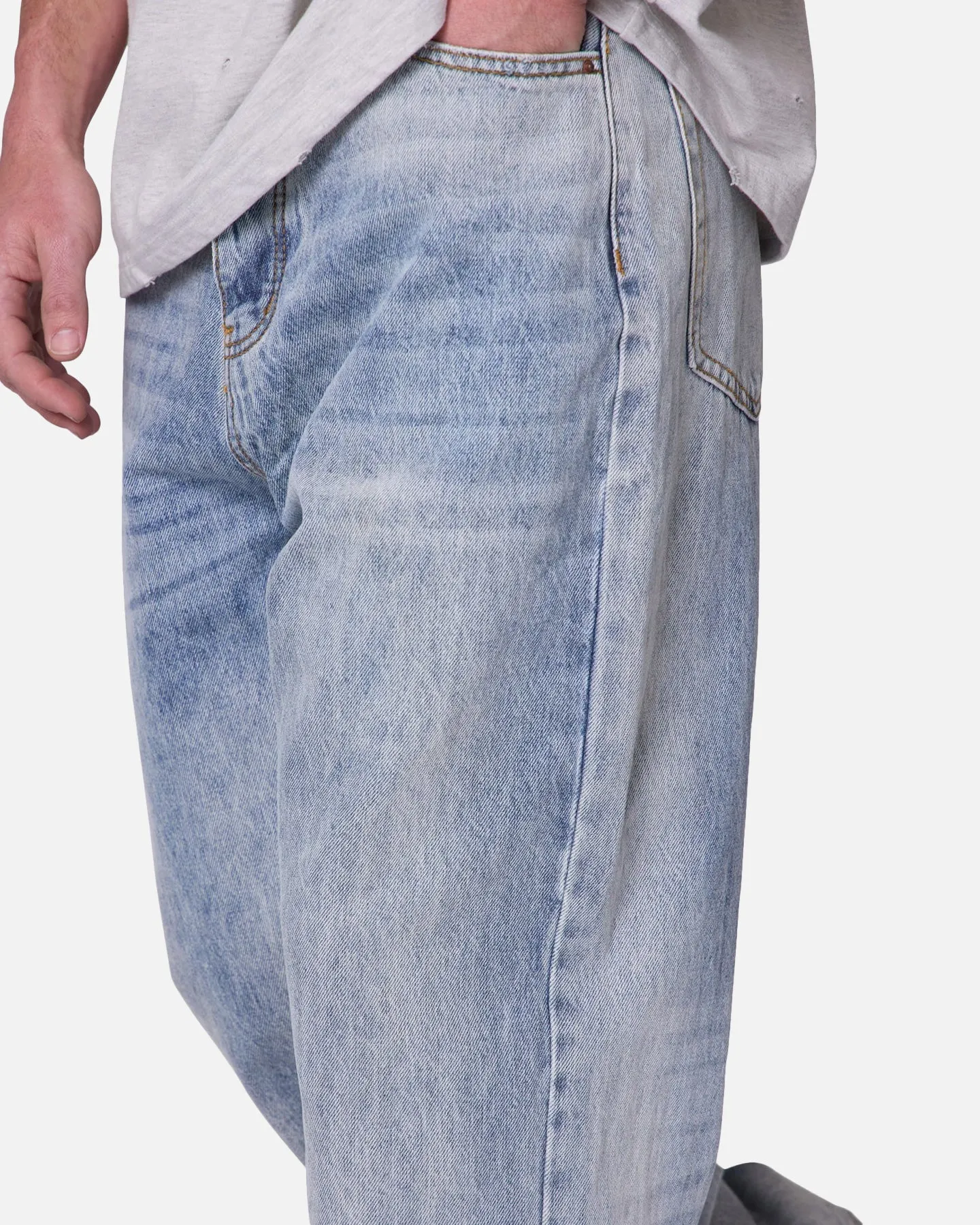 MNML Ultra Baggy Jeans Light Blue sold by Culture Kings product image thumbnail 5