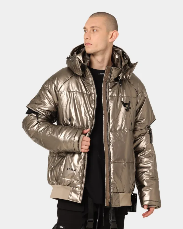The Anti Order Anti Joy Technical Puffer Jacket Pewter sold by Culture Kings