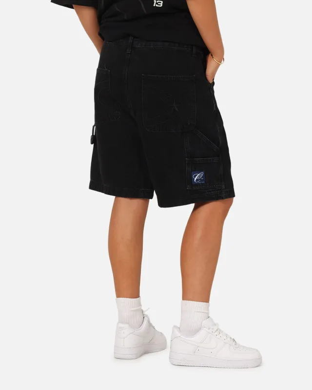 Carre C-Star Denim Shorts Black Wash sold by Culture Kings