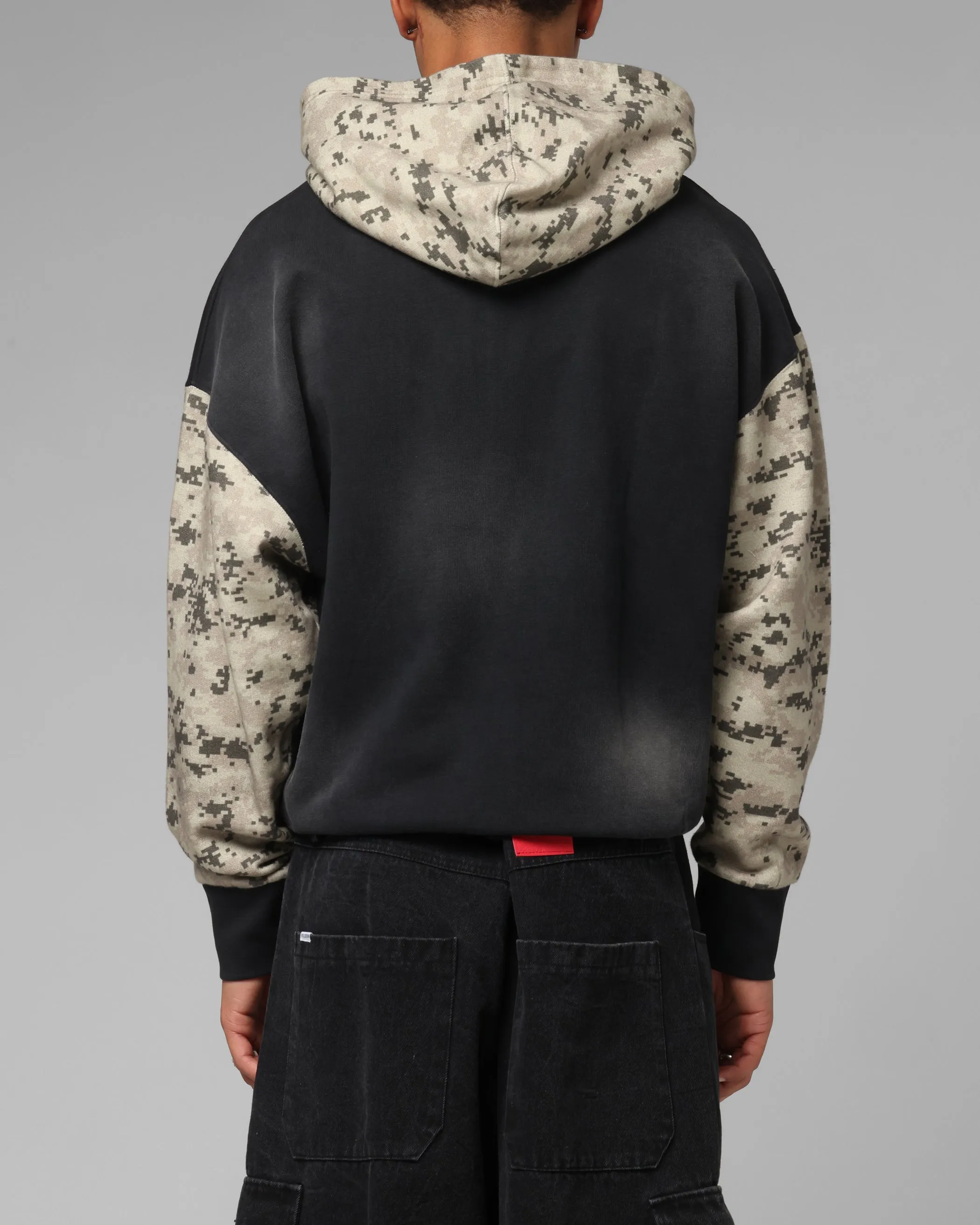Loiter Cosmos Zip Hoodie Black/Camo sold by Culture Kings product image thumbnail 3
