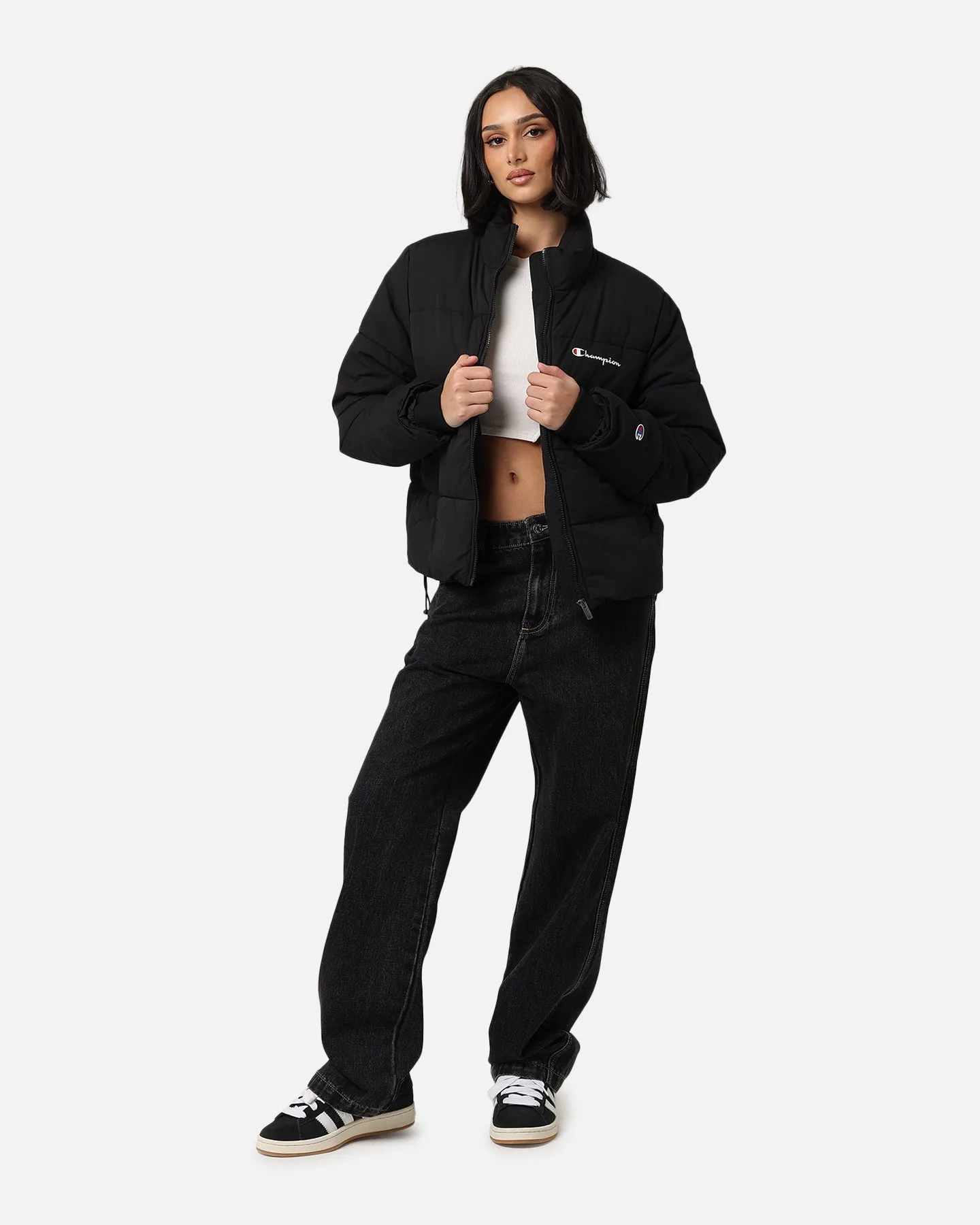Champion Women's Rochester Puffer Jacket Black sold by Culture Kings product image thumbnail 2