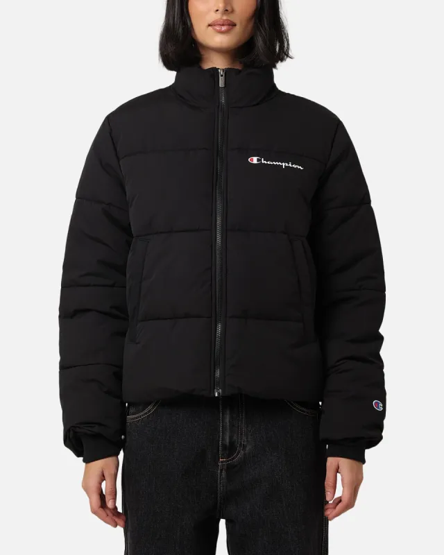 Champion Women's Rochester Puffer Jacket Black sold by Culture Kings