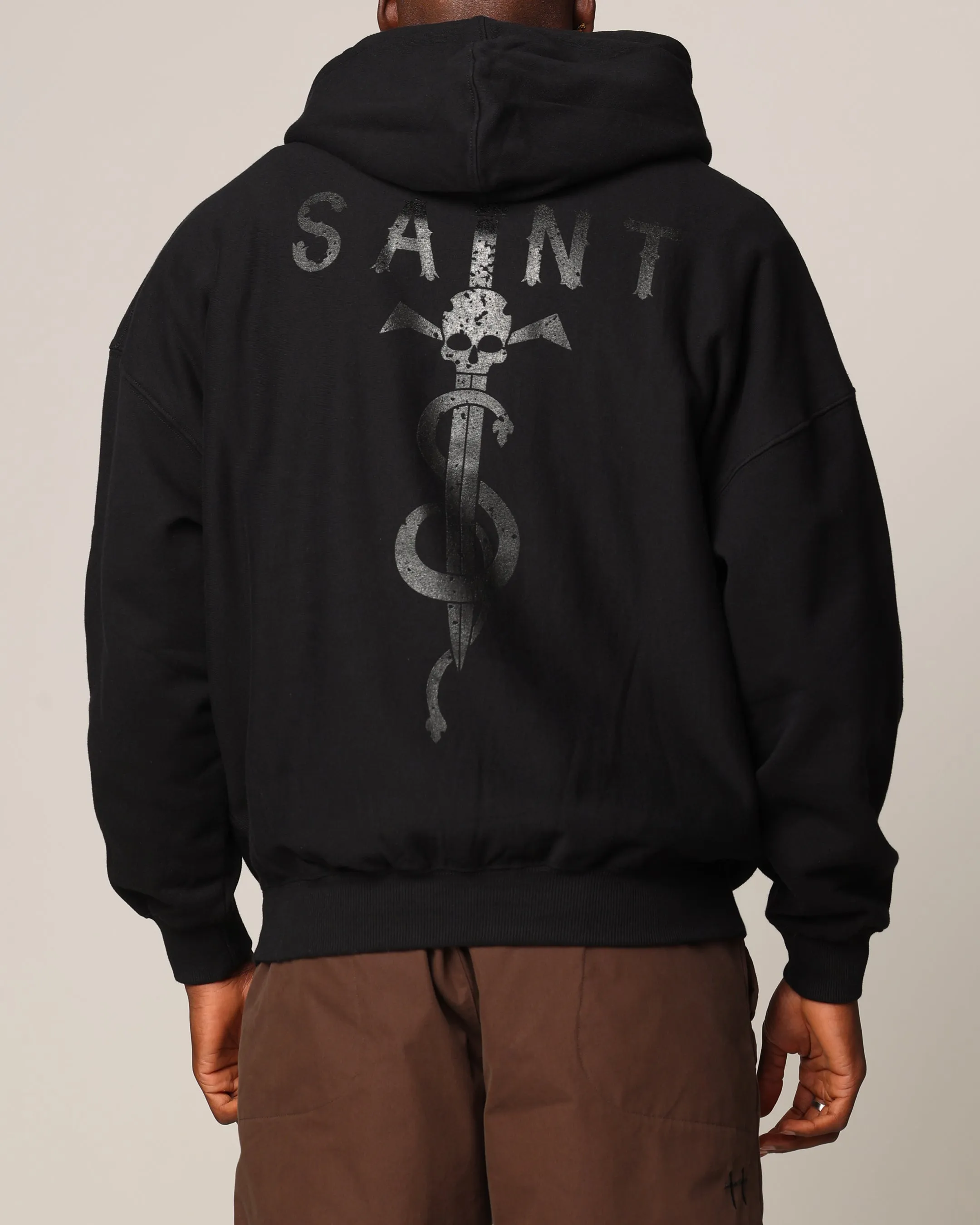 Saint Morta Daggers Premium Hoodie Black/Black sold by Culture Kings