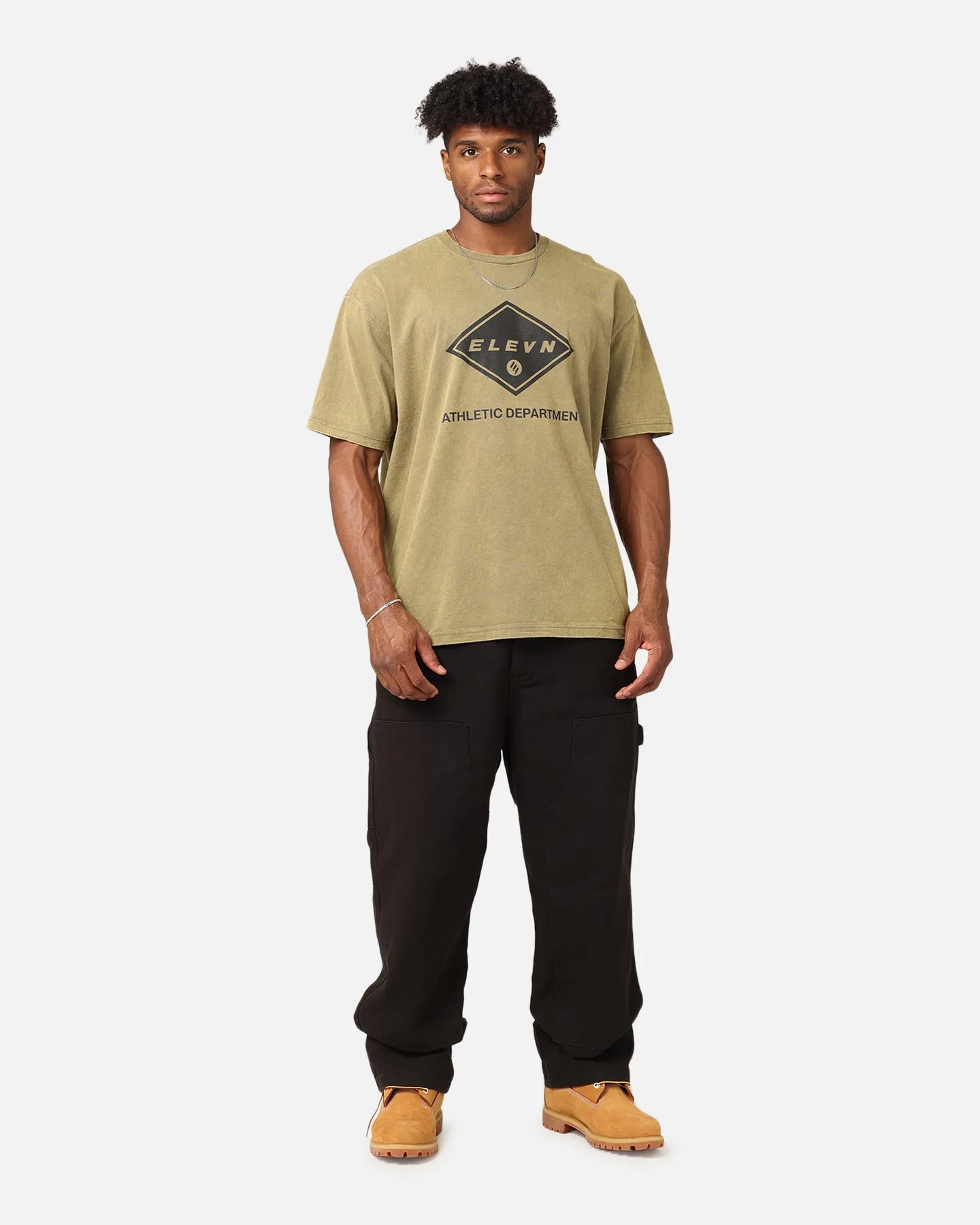 Elevn Clothing Co Athletic Department T-Shirt Khaki sold by Culture Kings product image thumbnail 2