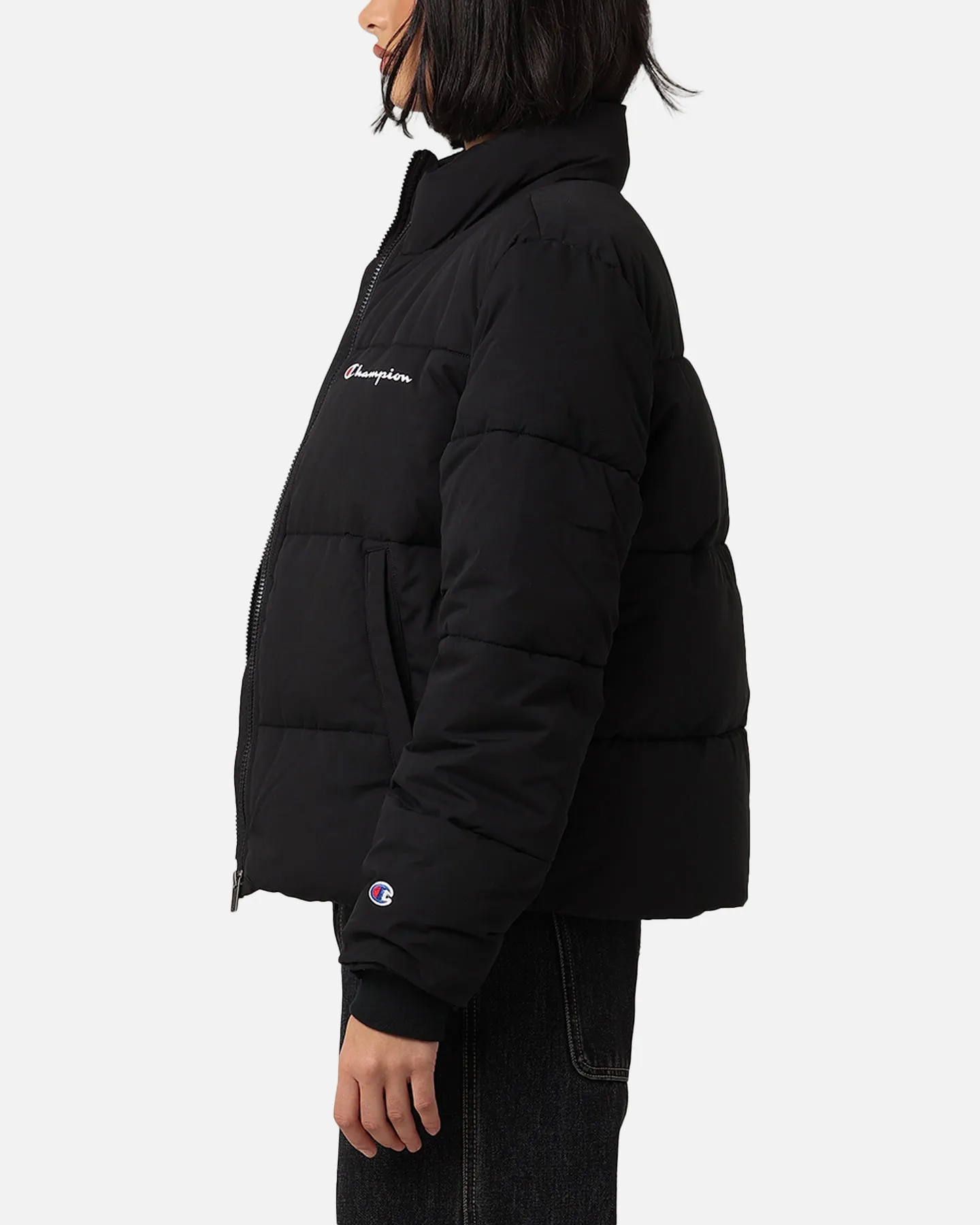 Champion Women's Rochester Puffer Jacket Black sold by Culture Kings product image thumbnail 5