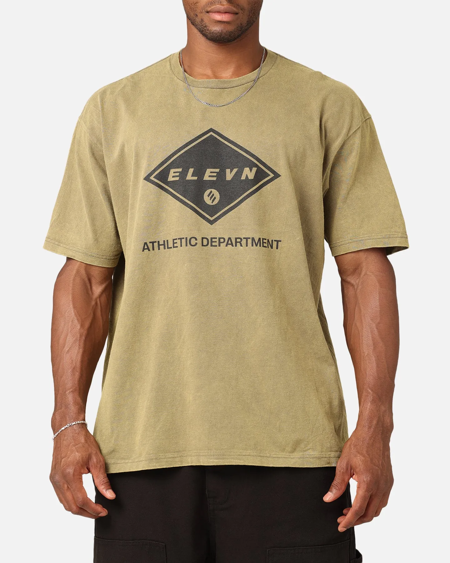 Elevn Clothing Co Athletic Department T-Shirt Khaki sold by Culture Kings product image thumbnail 4
