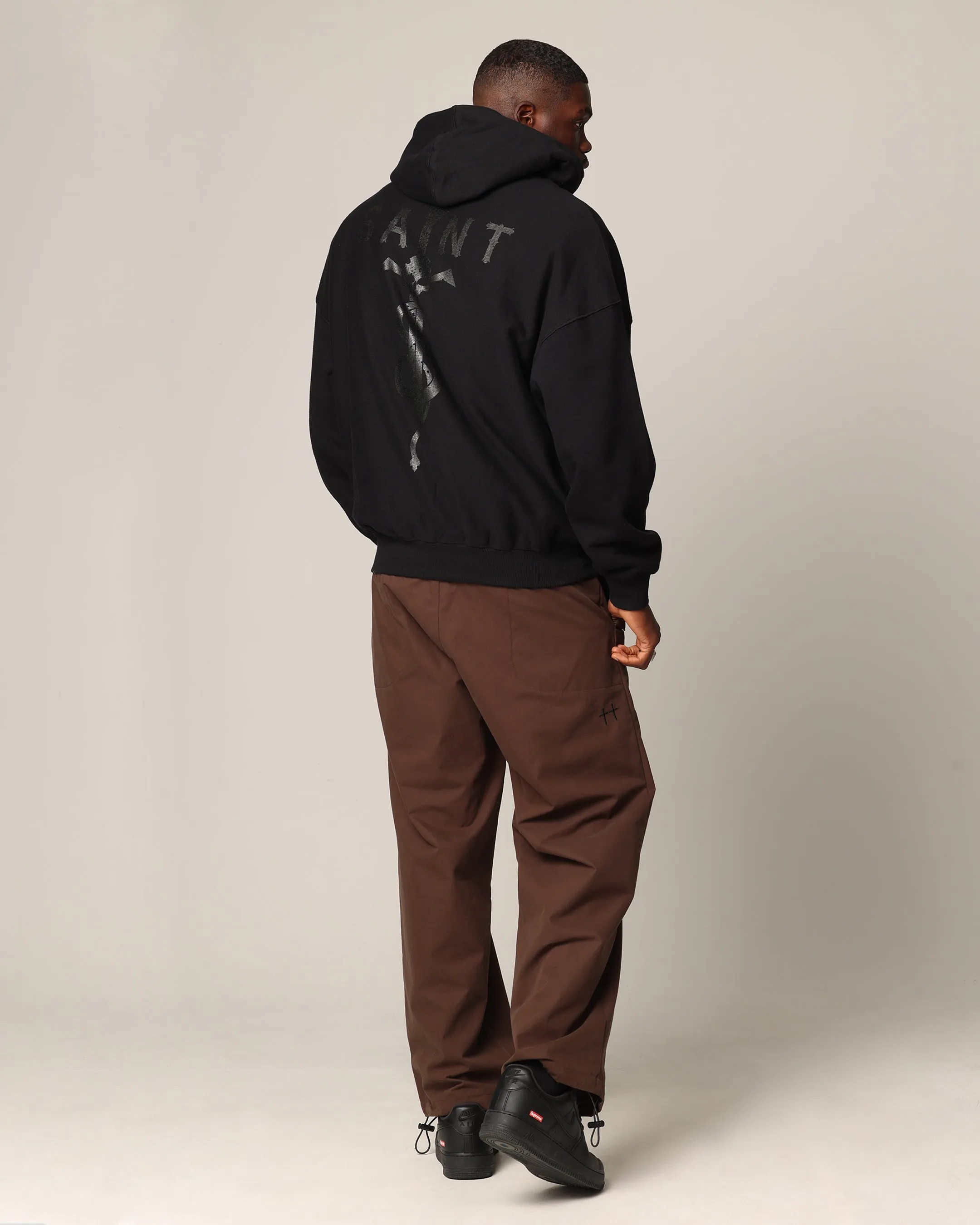 Saint Morta Daggers Premium Hoodie Black/Black sold by Culture Kings product image thumbnail 4