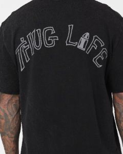 Tupac Thug Life T-Shirt Washed Black sold by Culture Kings