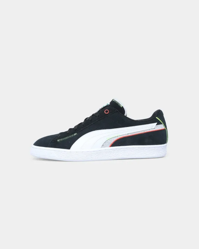 Puma Suede Displaced High Risk Puma Black/Puma White sold by Culture Kings