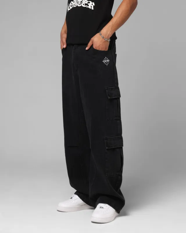 Loiter F-16 Balloon Cargo Pants Black sold by Culture Kings