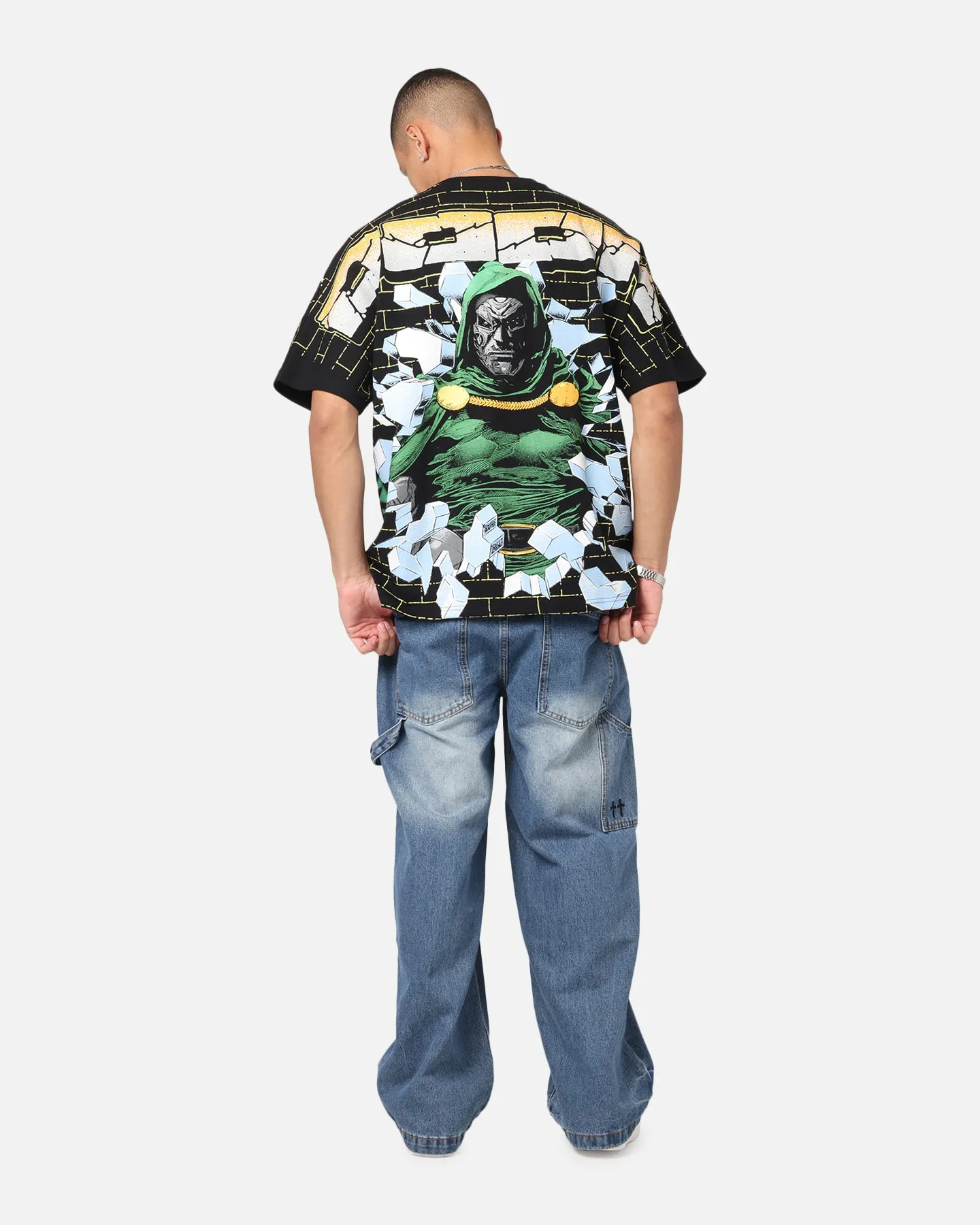 73Studio Marvel Doctor Doom All Over Print T-Shirt Black sold by Culture Kings product image thumbnail 4