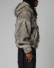 Loiter Faux Fur Hooded Jacket Off White sold by Culture Kings