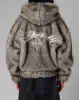 Loiter Faux Fur Hooded Jacket Off White sold by Culture Kings