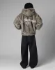 Loiter Faux Fur Hooded Jacket Off White sold by Culture Kings