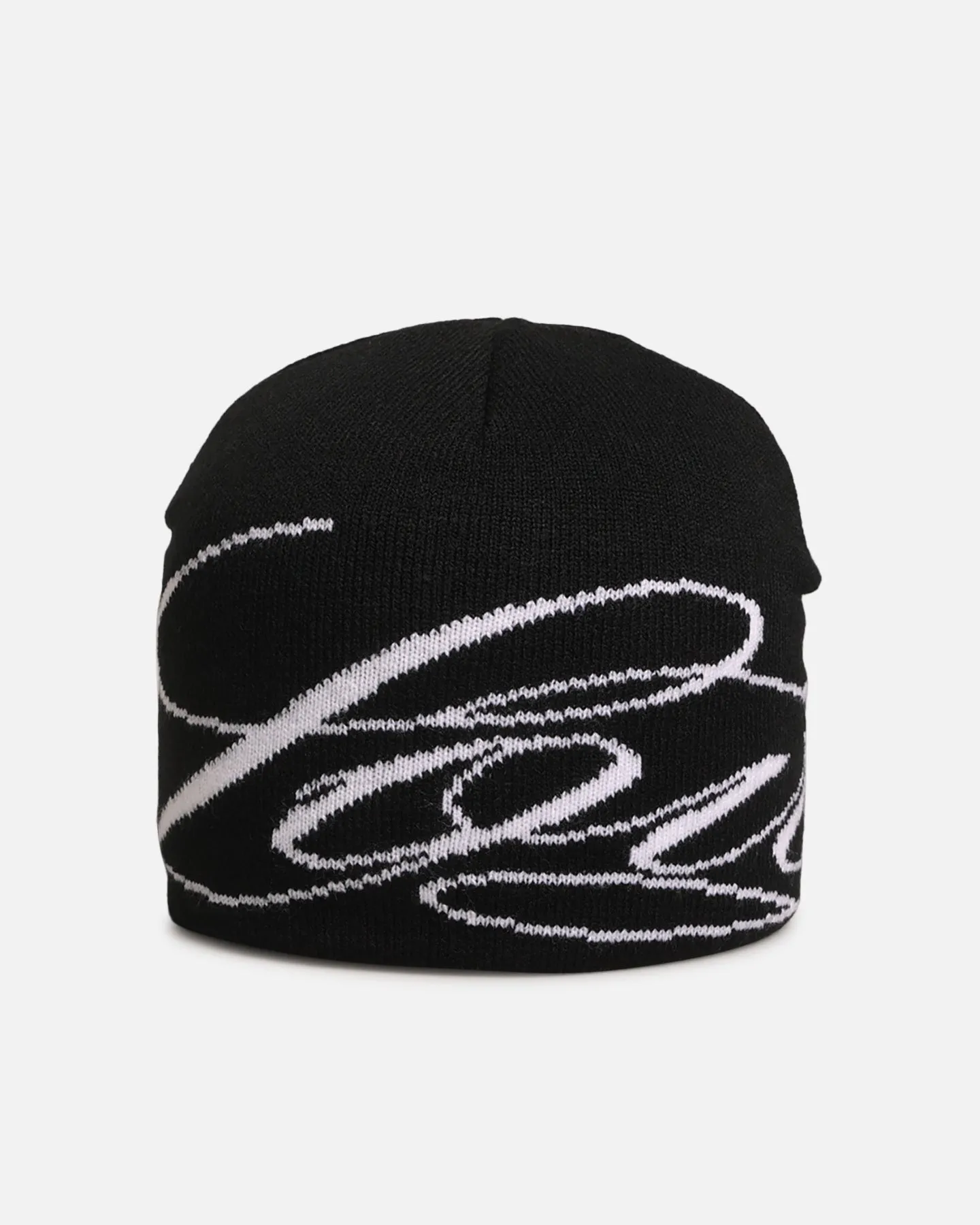 Loiter Skull Knit Beanie Black sold by Culture Kings