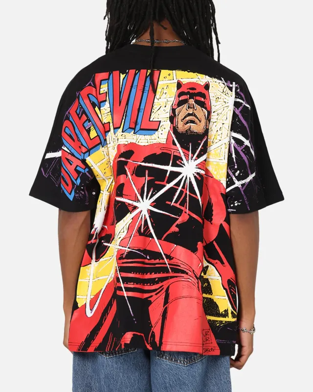 American Thrift Marvel Daredevil All Over Print T-Shirt Black sold by Culture Kings